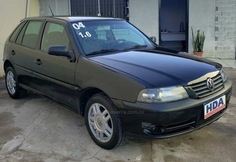 GOL 1.6 MI POWER 8V FLEX 4P MANUAL G.III - 2004 - CAXIAS DO SUL