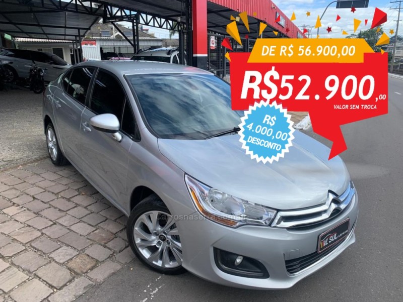 c4 lounge 2.0 mpfi tendance 16v flex 4p manual 2016 caxias do sul