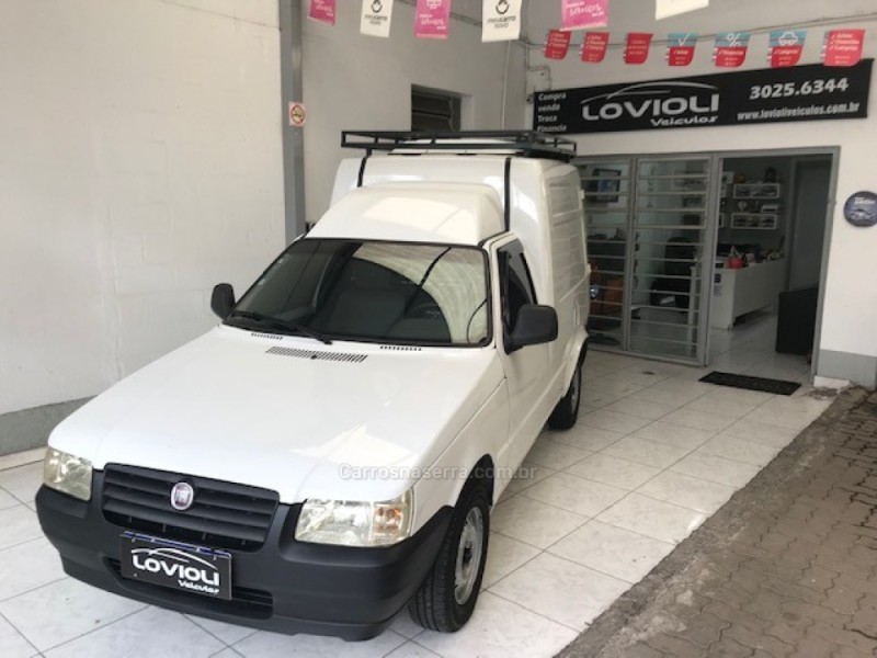 fiorino 1.3 mpi fire furgao 8v gasolina 2p manual 2012 caxias do sul