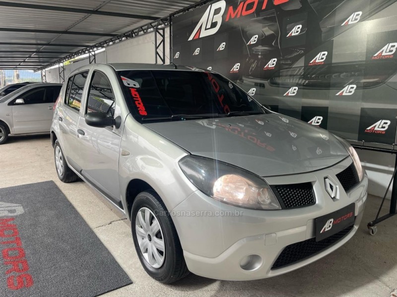 sandero 1.0 expression 16v flex 4p manual 2009 campo bom