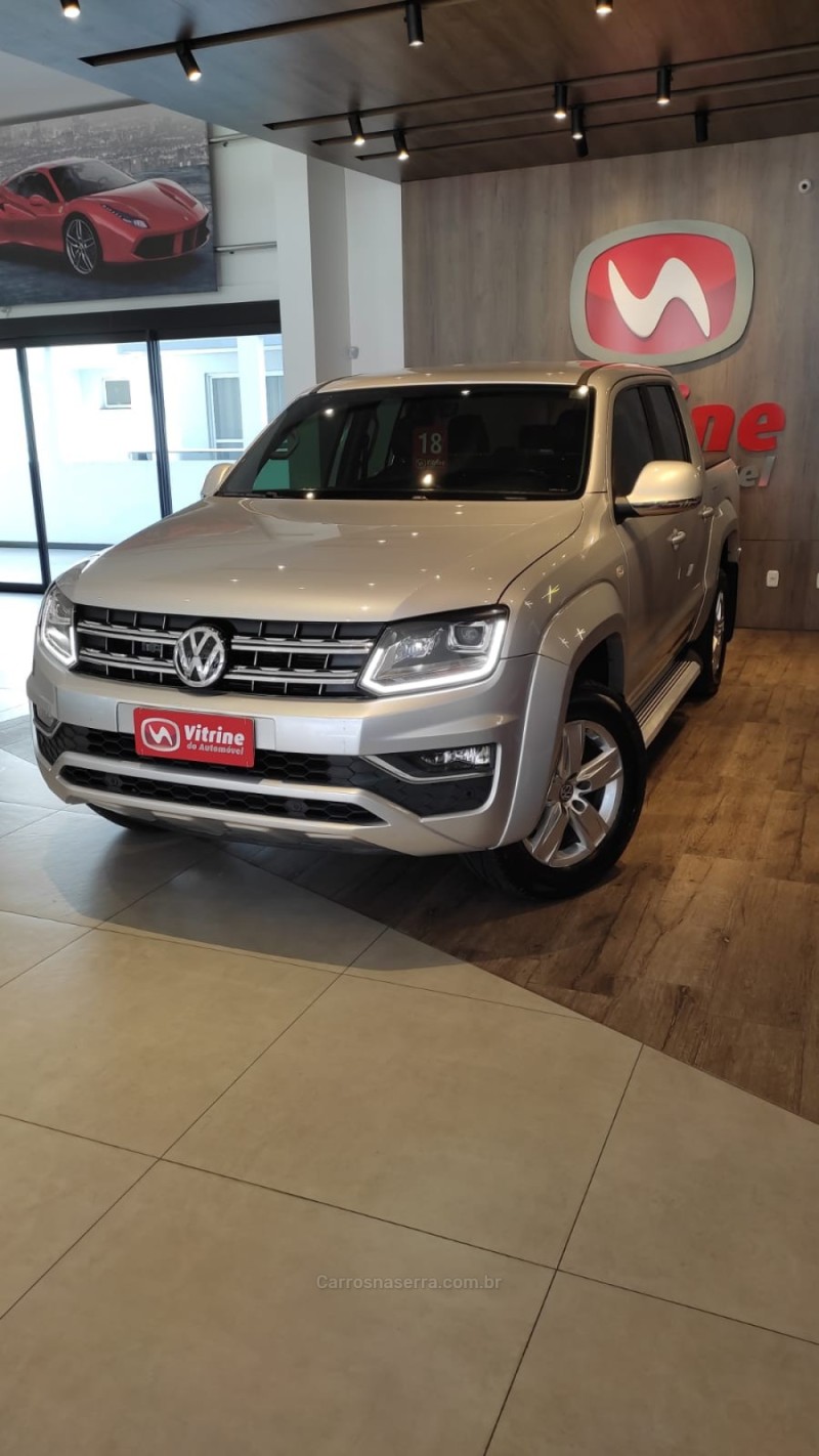 AMAROK 2.0 HIGHLINE 4X4 CD 16V TURBO INTERCOOLER DIESEL 4P AUTOMÁTICO - 2018 - ERECHIM