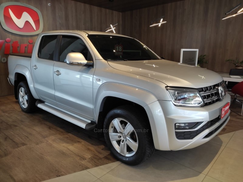 AMAROK 2.0 HIGHLINE 4X4 CD 16V TURBO INTERCOOLER DIESEL 4P AUTOMÁTICO - 2018 - ERECHIM