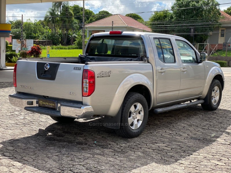 FRONTIER 2.5 SL 10 ANOS 4X4 CD TURBO ELETRONIC DIESEL 4P AUTOMÁTICO - 2009 - IVOTI