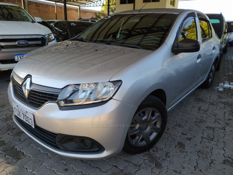 logan 1.0 authentique 16v flex 4p manual 2015 caxias do sul