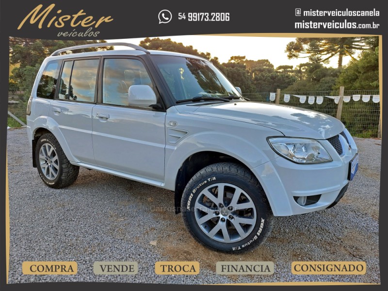 PAJERO TR4 2.0 4X4 16V 140CV FLEX 4P AUTOMÁTICO - 2013 - CANELA