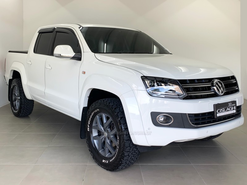 AMAROK 2.0 HIGHLINE ULTIMATE 4X4 CD 16V TURBO INTERCOOLER DIESEL 4P AUTOMÁTICO - 2016 - CARLOS BARBOSA