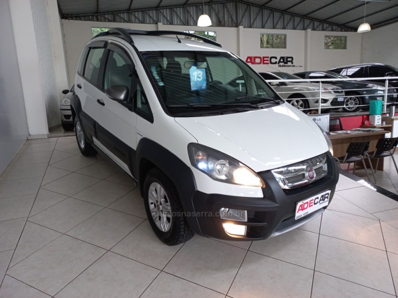 idea 1.8 mpi adventure 16v flex 4p automatizado 2013 farroupilha