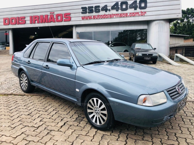 santana 2.0 mi 8v gasolina 4p manual 2001 dois irmaos