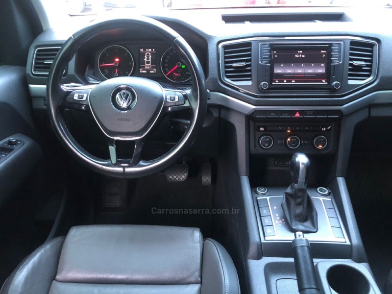 AMAROK 2.0 HIGHLINE 4X4 CD 16V TURBO INTERCOOLER DIESEL 4P AUTOMÁTICO - 2017 - FELIZ