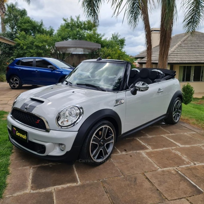 cooper 1.6 cabrio 16v gasolina 2p automatico 2013 lagoa vermelha
