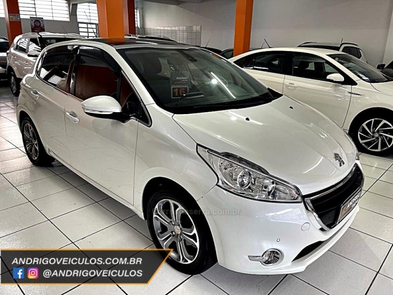 208 1.6 griffe 16v flex 4p automatico 2016 caxias do sul