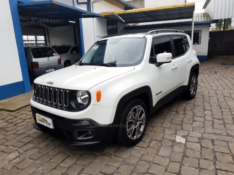 RENEGADE 1.8 16V FLEX LONGITUDE 4P AUTOMÁTICO - 2016 - VACARIA