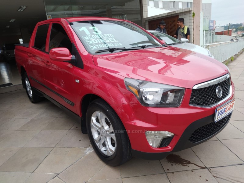 ACTYON 2.0 GLX 4X4 16V 141CV TURBO INTERCOOLER DIESEL 4P AUTOMÁTICO - 2013 - BENTO GONçALVES