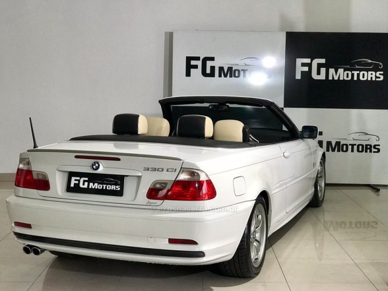 330CI 3.0 CABRIO 24V GASOLINA 2P AUTOMÁTICO - 2001 - NOVO HAMBURGO