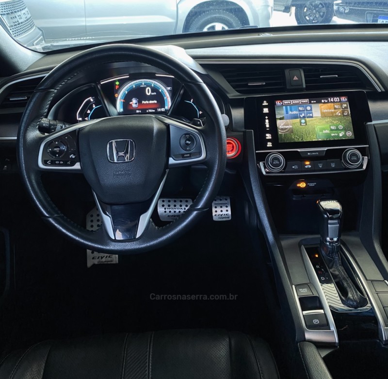 CIVIC 1.5 16V TURBO GASOLINA TOURING 4P CVT - 2018 - PAROBé