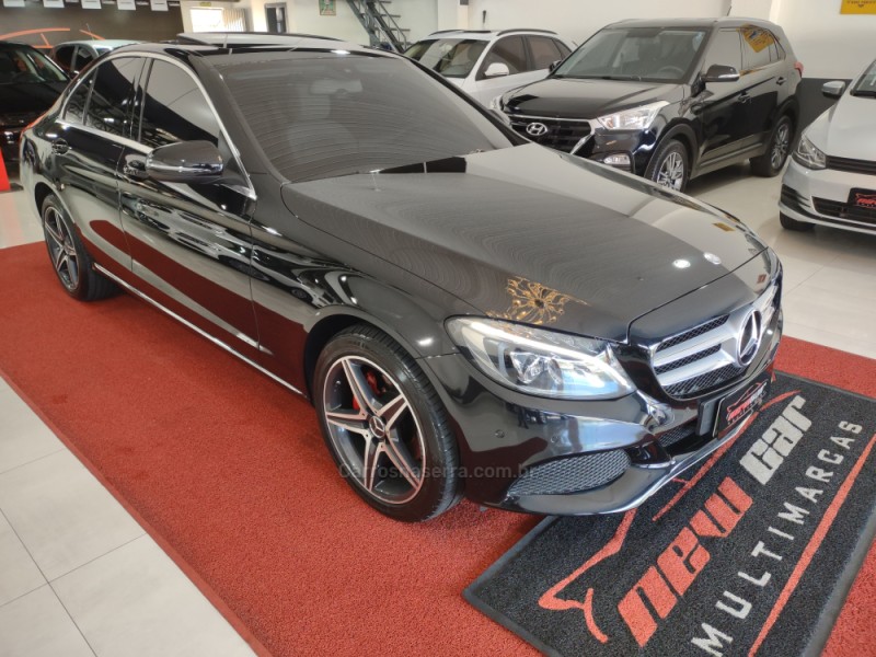 c 200 2.0 cgi avantgarde 16v gasolina 4p automatico 2017 novo hamburgo