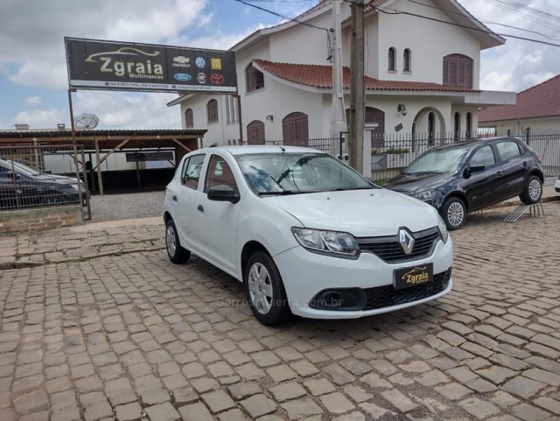 sandero 1.0 authentique 16v flex 4p manual 2016 bom jesus