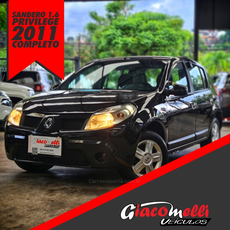 SANDERO 1.6 PRIVILÉGE 8V FLEX 4P MANUAL