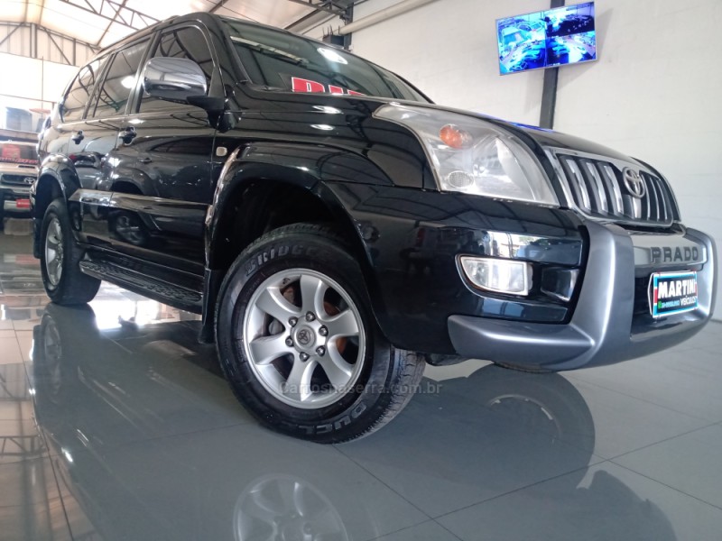 LAND CRUISER PRADO 3.0 4X4 TURBO INTERCOOLER DIESEL 4P AUTOMÁTICO - 2008 - CAXIAS DO SUL