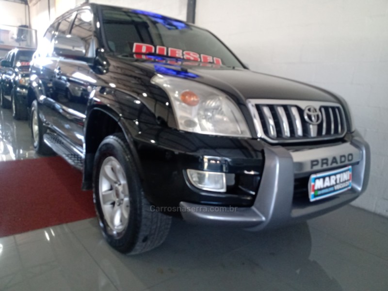 LAND CRUISER PRADO 3.0 4X4 TURBO INTERCOOLER DIESEL 4P AUTOMÁTICO - 2008 - CAXIAS DO SUL