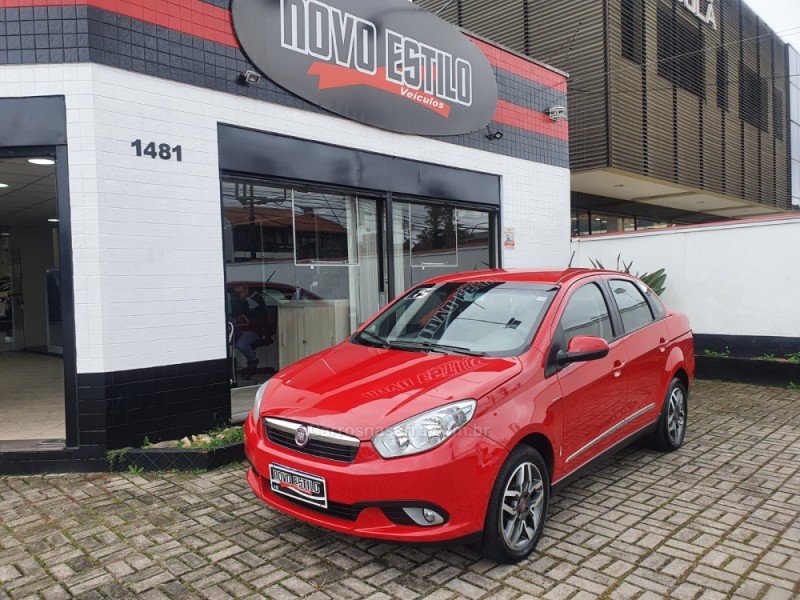 grand siena 1.6 mpi essence 16v flex 4p automatizado 2015 caxias do sul