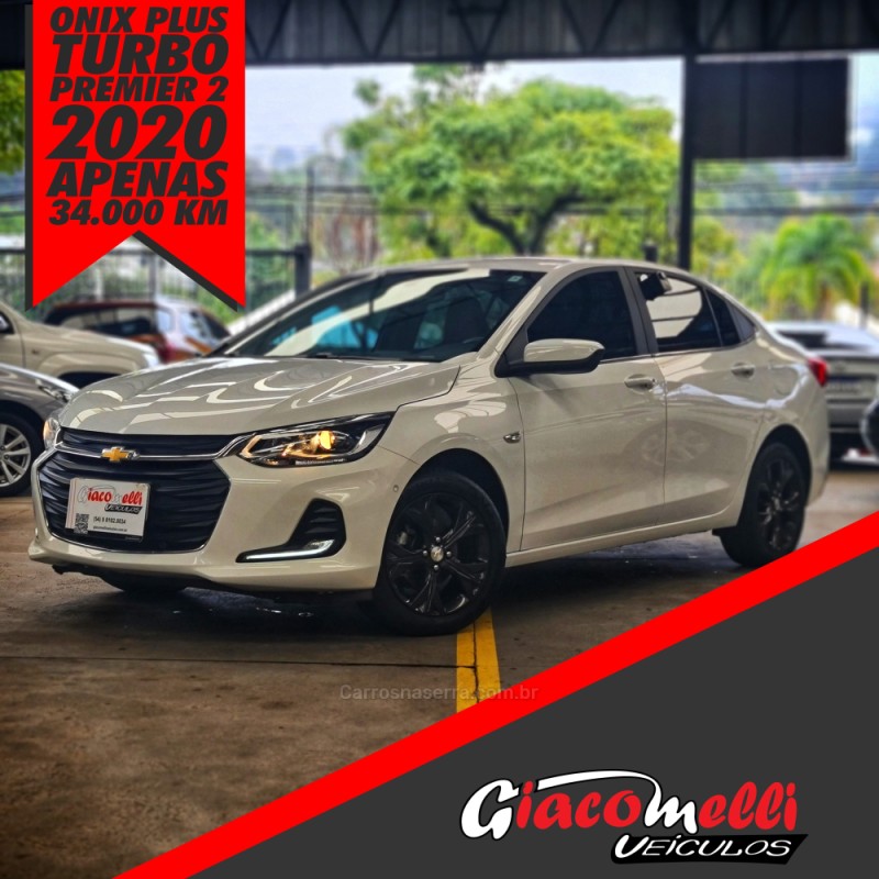 onix  1.0	premier ii plus 12v turbo flex 4p automatico 2020 caxias do sul