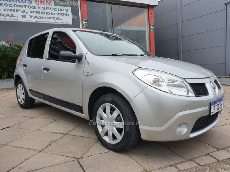 sandero 1.6 expression 8v flex 4p manual 2009 bento goncalves