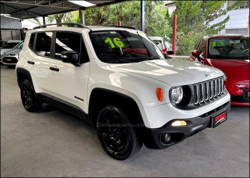 RENEGADE 2.0 16V TURBO DIESEL SPORT 4P 4X4 AUTOMÁTICO - 2016 - CAXIAS DO SUL