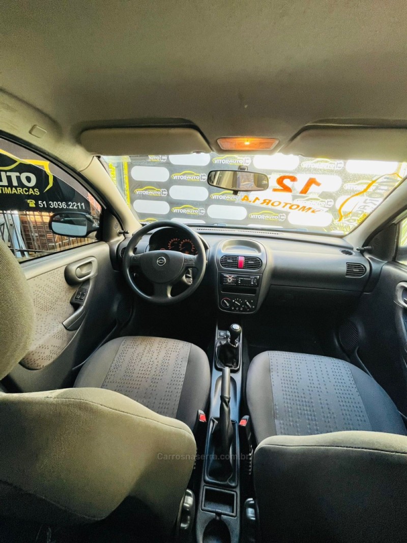 CORSA 1.4 MPFI MAXX 8V FLEX 4P MANUAL - 2012 - ESTâNCIA VELHA