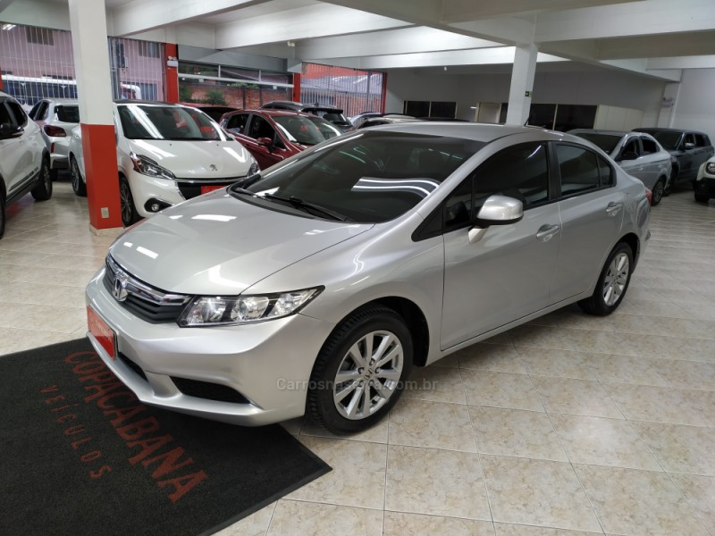 CIVIC 1.8 LXS 16V FLEX 4P AUTOMÁTICO - 2014 - CAXIAS DO SUL