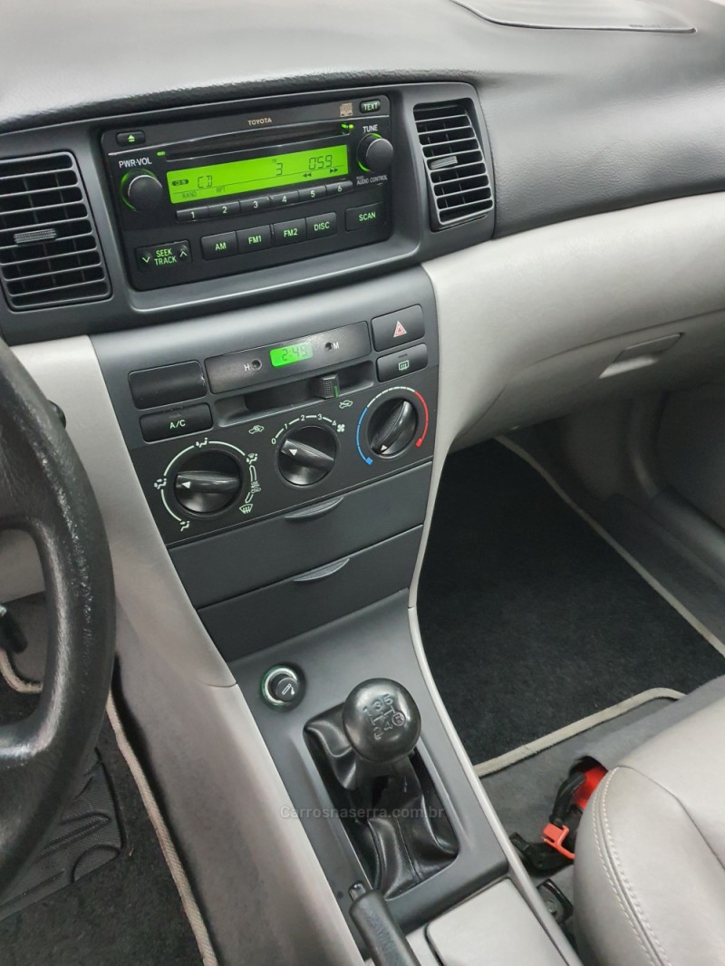 COROLLA 1.8 XEI 16V FLEX 4P MANUAL - 2008 - BENTO GONçALVES