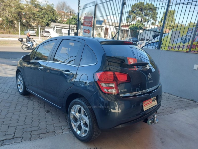 C3 1.6 EXCLUSIVE 16V FLEX 4P MANUAL - 2014 - CAXIAS DO SUL