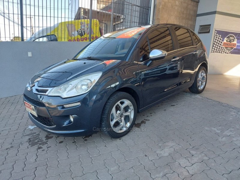 C3 1.6 EXCLUSIVE 16V FLEX 4P MANUAL - 2014 - CAXIAS DO SUL