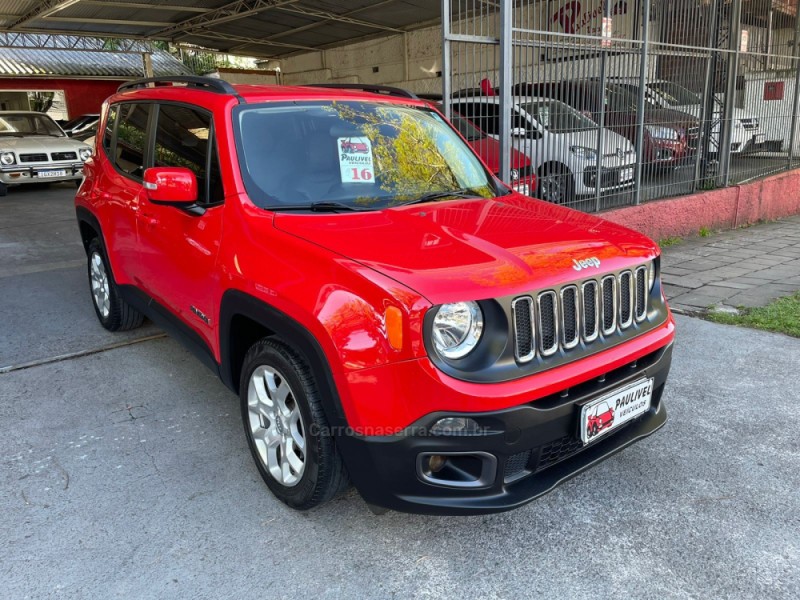 renegade 1.8 16v flex longitude 4p automatico 2016 caxias do sul