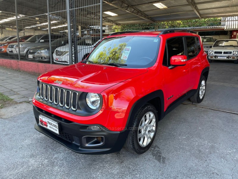 RENEGADE 1.8 16V FLEX LONGITUDE 4P AUTOMÁTICO - 2016 - CAXIAS DO SUL