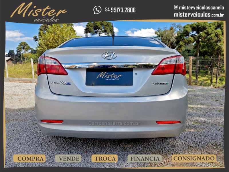 HB20S 1.6 COMFORT STYLE 16V FLEX 4P MANUAL - 2014 - CANELA