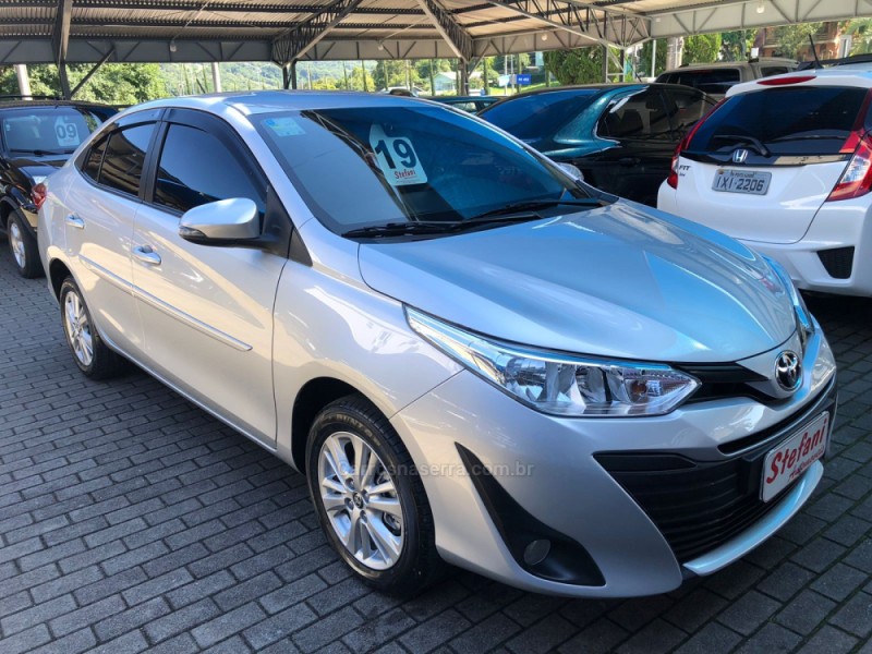 YARIS 1.5 XL SEDAN 16V FLEX 4P AUTOMÁTICO - 2019 - FELIZ