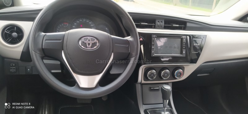 COROLLA 1.8 GLI UPPER 16V FLEX 4P AUTOMÁTICO - 2019 - FARROUPILHA