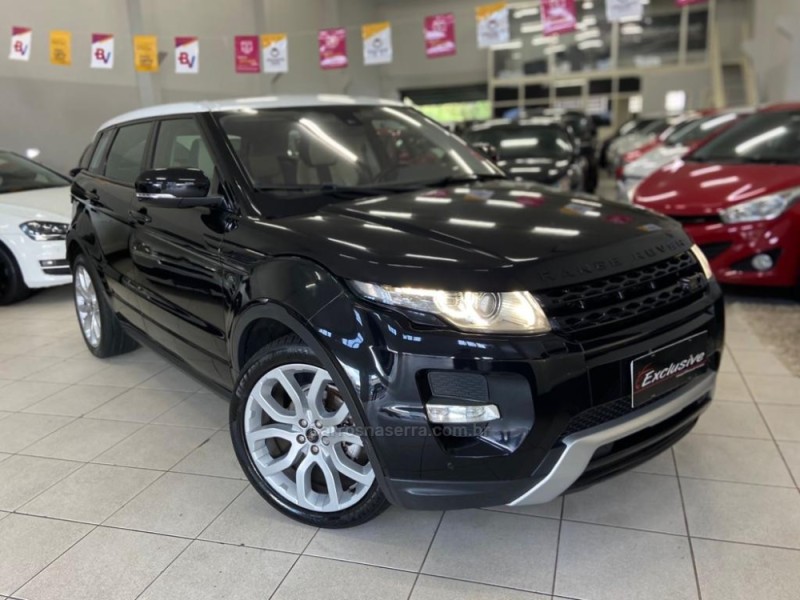 RANGE ROVER EVOQUE 2.0 DYNAMIC 4WD 16V GASOLINA 4P AUTOMÁTICO - 2013 - PASSO FUNDO