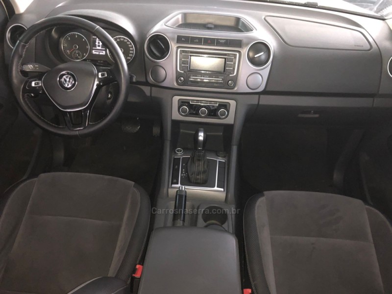 AMAROK 2.0 DARK LABEL 4X4 CD 16V TURBO INTERCOOLER DIESEL 4P AUTOMÁTICO - 2016 - GARIBALDI