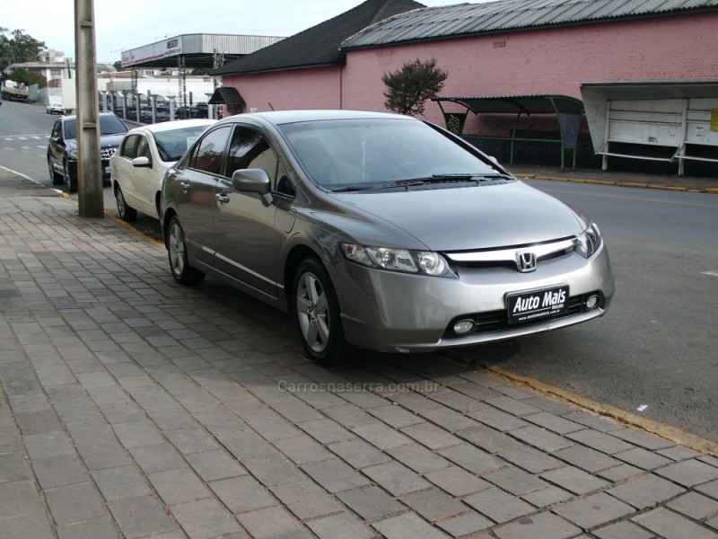 CIVIC 1.8 LXS 16V FLEX 4P MANUAL - 2008 - FLORES DA CUNHA