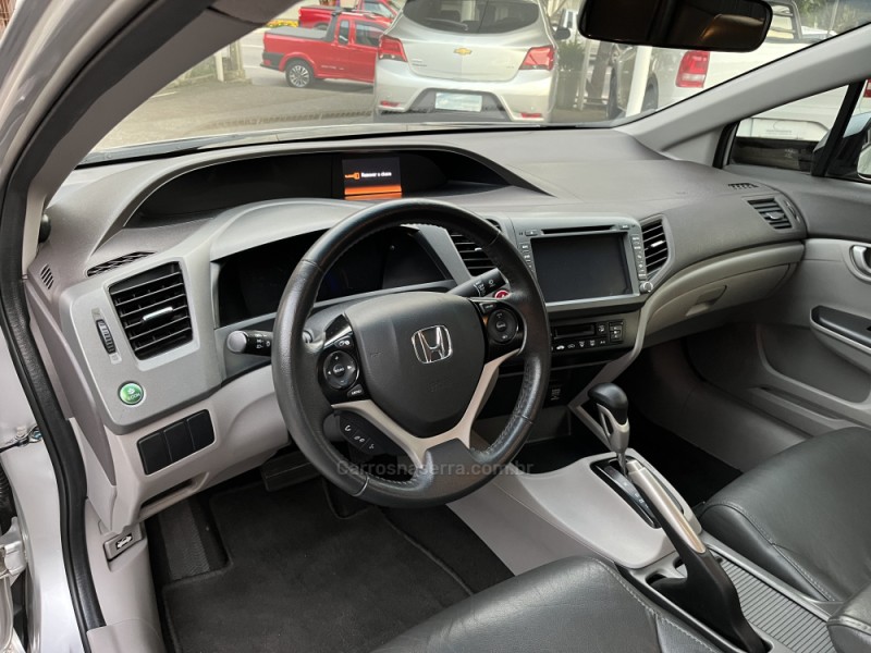 CIVIC 1.8 LXS 16V GASOLINA 4P AUTOMÁTICO - 2014 - GARIBALDI