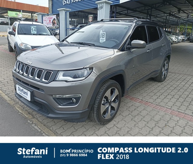 compass 2.0 16v flex longitude automatico 2018 bom principio