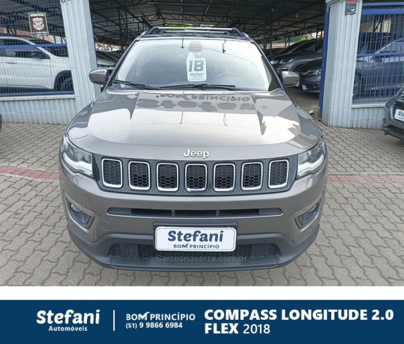 COMPASS 2.0 16V FLEX LONGITUDE AUTOMÁTICO - 2018 - BOM PRINCíPIO