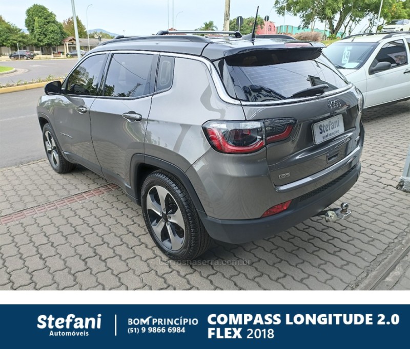 COMPASS 2.0 16V FLEX LONGITUDE AUTOMÁTICO - 2018 - BOM PRINCíPIO
