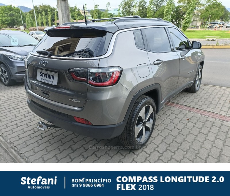 COMPASS 2.0 16V FLEX LONGITUDE AUTOMÁTICO - 2018 - BOM PRINCíPIO