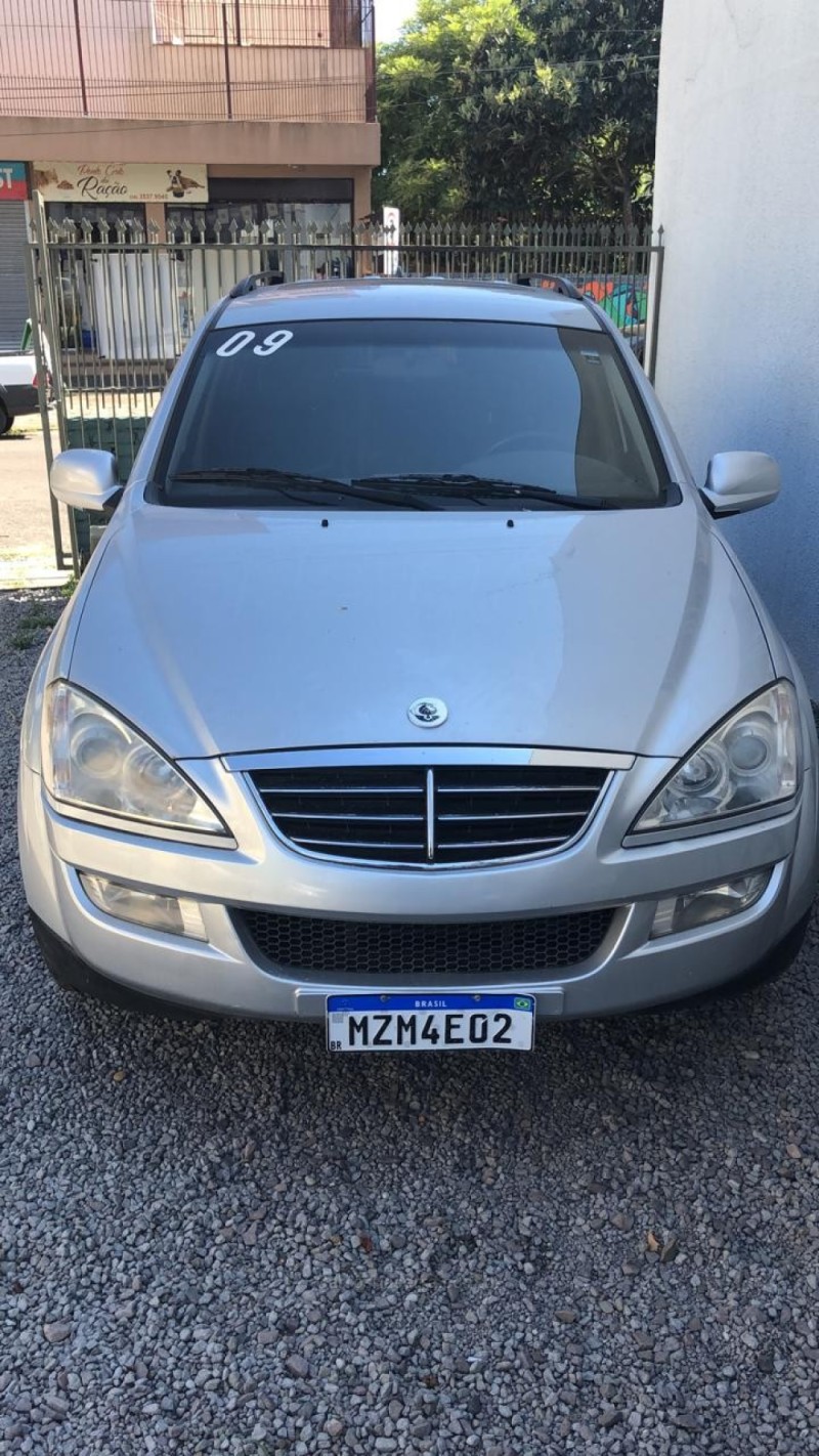 kyron 2.7 4x4 20v turbo intercooler diesel 4p automatico 2009 caxias do sul