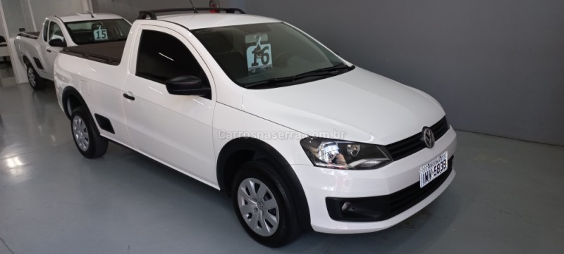 SAVEIRO 1.6 MI TRENDLINE CS 8V FLEX 2P MANUAL - 2016 - BENTO GONçALVES