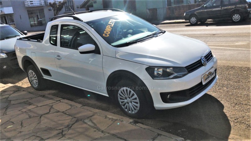 saveiro 1.6 mi trendline ce 8v flex 2p manual 2015 vacaria