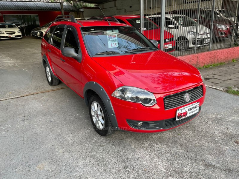 palio 1.6 trekking weekend 16v flex 4p manual 2012 caxias do sul